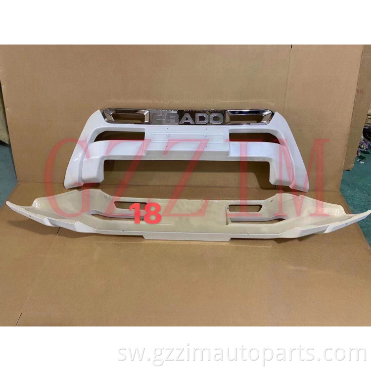 Accessories ABS Plastic Lamp Bumper Guard Used For Prado 2018